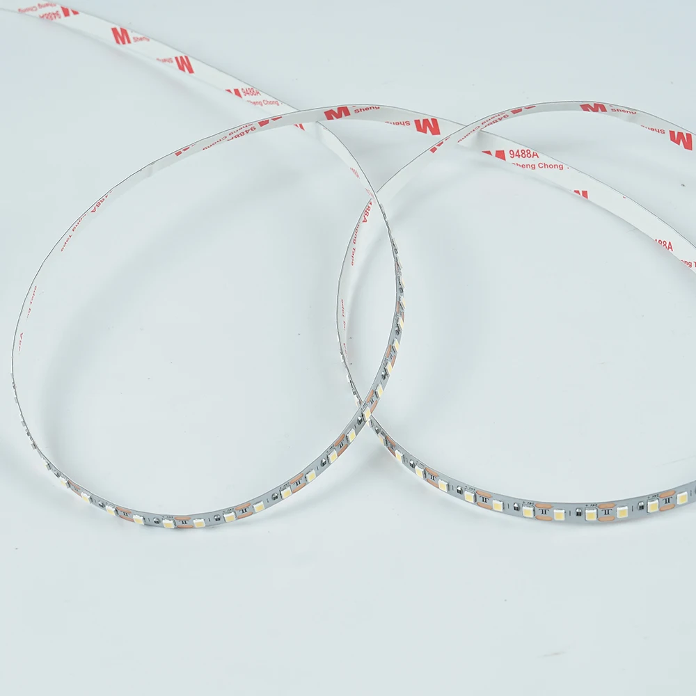 Hot selling 2024 flexible custom led strip FPCB luces ultra thin led strip Sliver 20m No Voltage Drop 24v 120LED lighting
