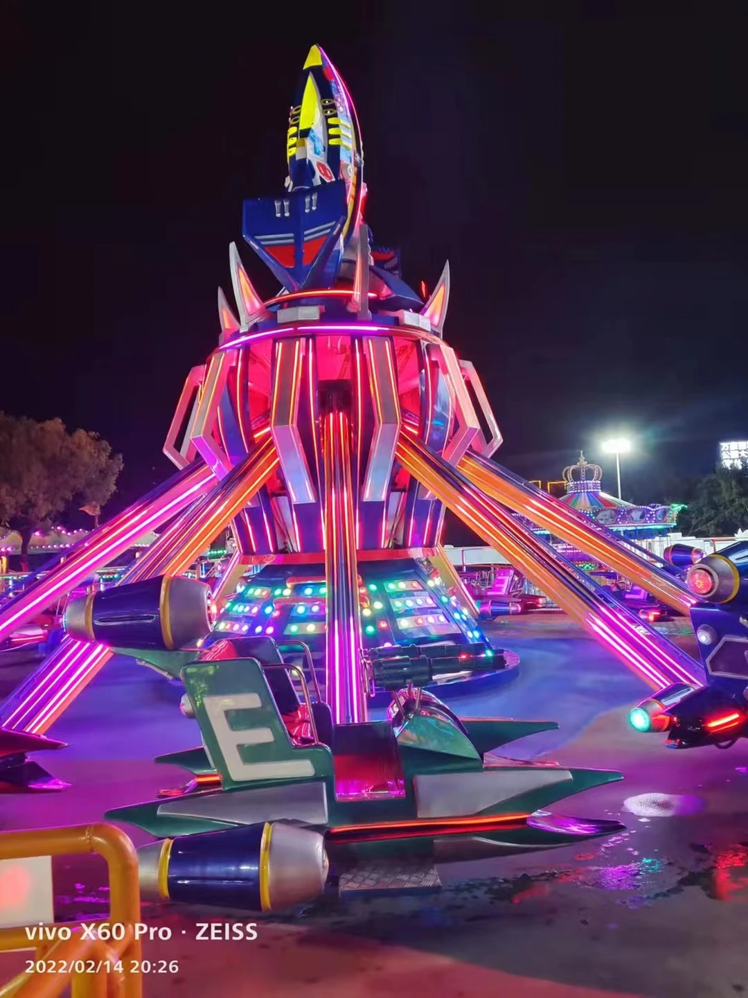 Self-Control Plane Adventure Park Attraction Outdoor Amusement Equipment for Theme Parks Luna Carnivals Fairgrounds