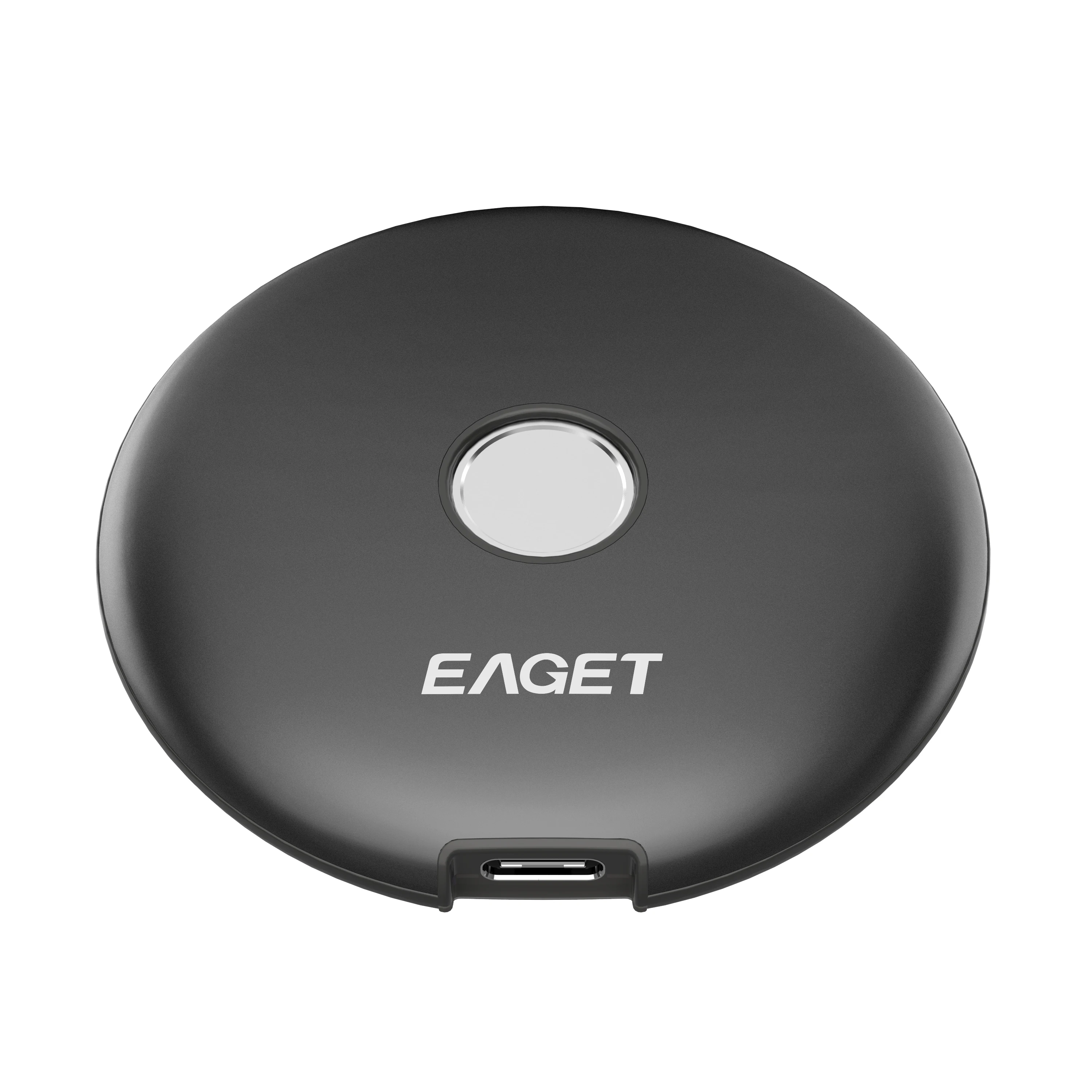 EAGET  FM1 512GB-1tb Type C USB 3.1 External Hard Disk PSSD Fingerprint Encryption SSD