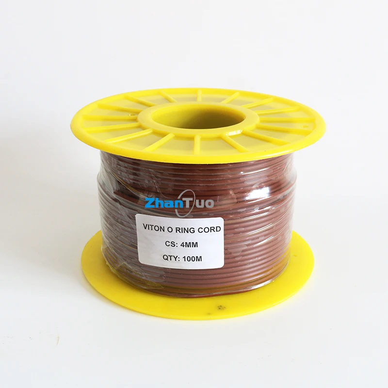 Factory Prices EPDM NBR FKM Extruded Rubber O Ring Cord 1.5mm to 10mm