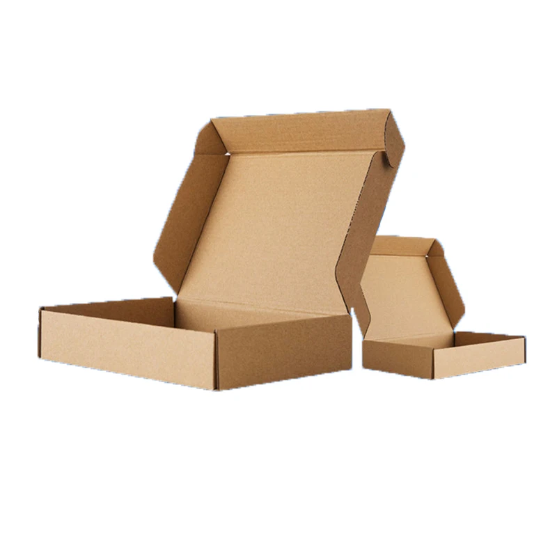 Free Design Custom And In Stock Wholesale Portable Printed Corrugated Mailer Box Packaging Paper Box