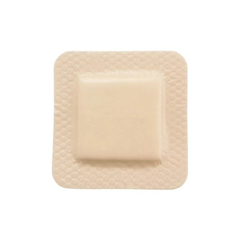 Silicone Adhesive Foam dressing with Border , Silicone  Foam Pad Breathable for Elbow for Knees for Heel for Shoulder