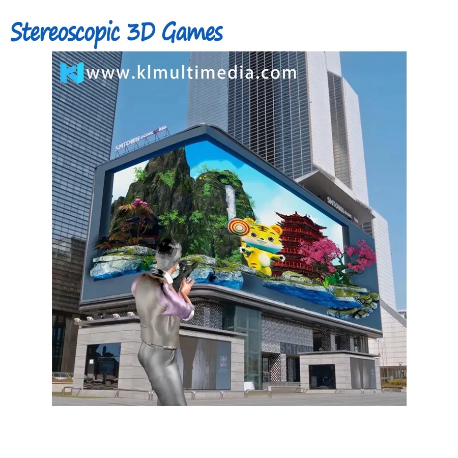3D Games Interactive Game Development Virtual Reality 3D Glasses For Video Stereoscopic Games 3D Eye Immersive Outdoor Screen