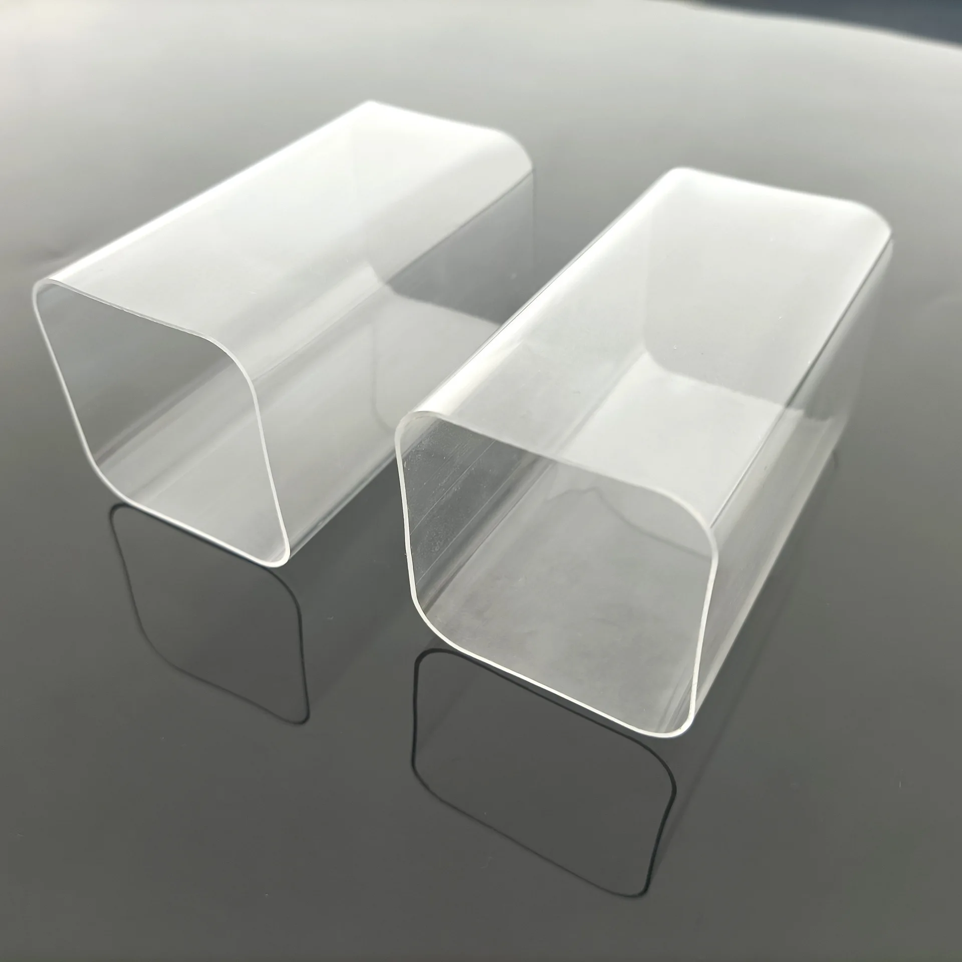JUFENG Customized Transparent Square  Acrylic tube Clear Plastic Square PMMA Tube