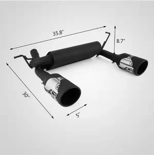 Spedking Hot Sale 4x4 auto tuning accessories Car  Metal Mulisha Exhaust for Jeep Wrangler JK