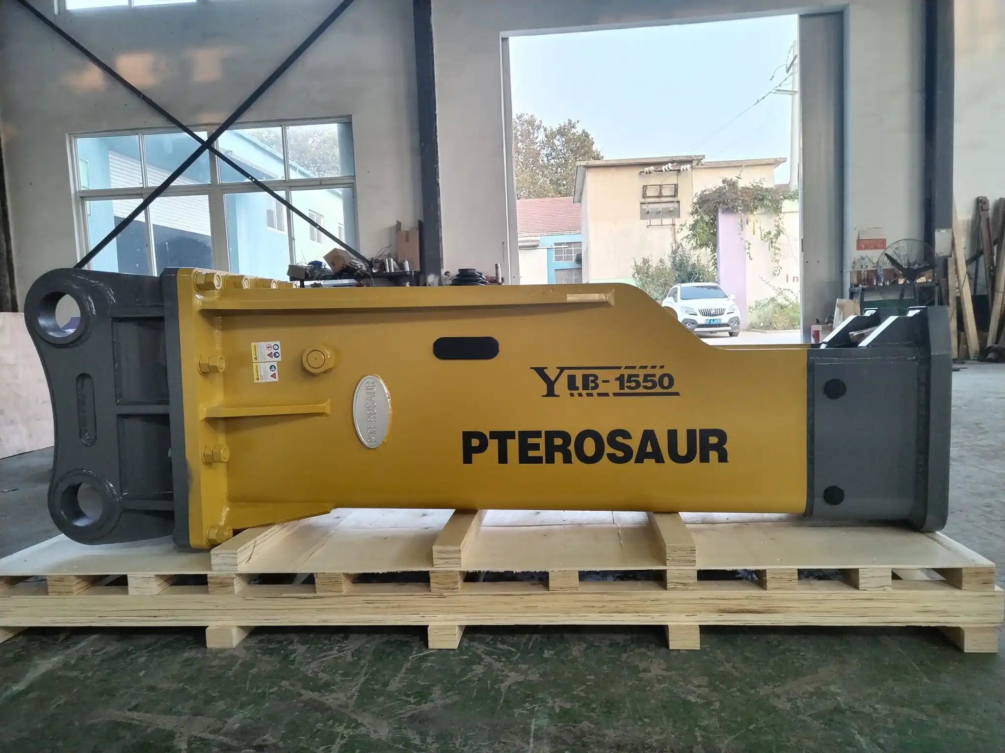 Крепление экскаватора Kb3600 Sy350 Гидравлический Магнитный цепной молоток с регулирующим клапаном для Cat320