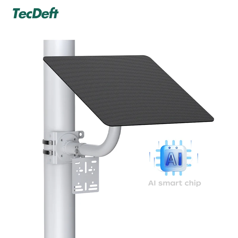 TecDeft Ultra-thin Bezel-less Solar Panel With High Conversion Rate Monocrystalline Silicon Power for Solar Battery Camping Kit