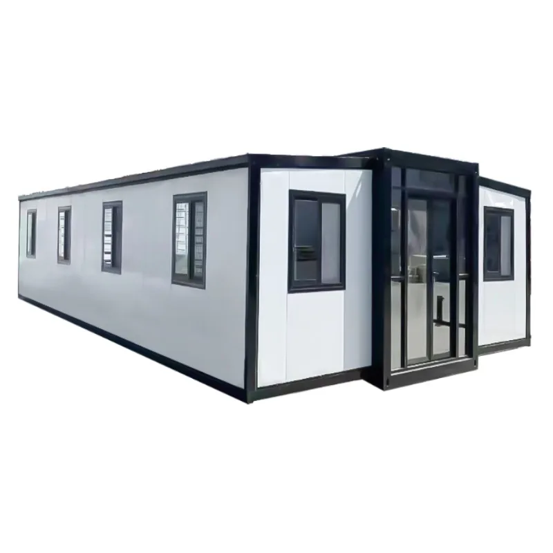 Anti-Seismic 20Ft 40Ft Movable Mini Prefabricated Home 2 3 4 5 Bedroom Foldable Expandable Container House Prefab Luxury Villa