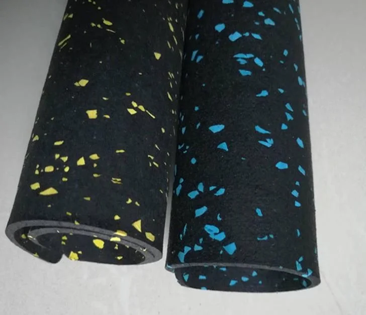 Hight Quality Eco-friendly Anti-slip wear-resisting Durable anti-static EPDM gym rubber flooring rolls