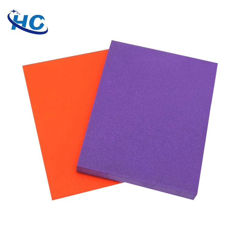 Factory custom processing coarse hole color eva foam variety of color thickness optional welcome customization
