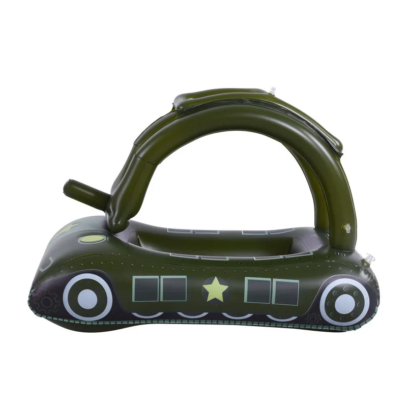 BSCI Car Shaped Mini Car Swimming Pool Inflatable Bumper Cars Water Pool Inflatable Baby Seat for Kids
