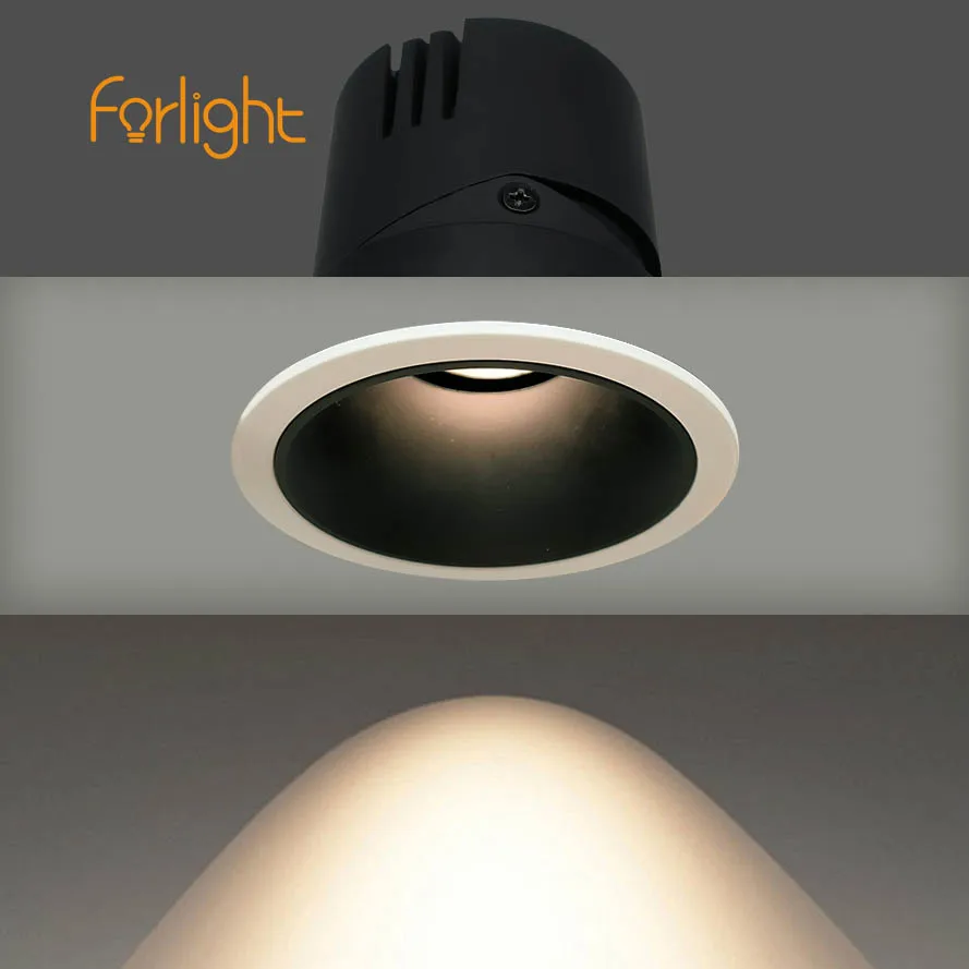 LED COB spotlight trimless recessed spot light indoor project adjustable spotlight LED down light for hotel ceiling lamp