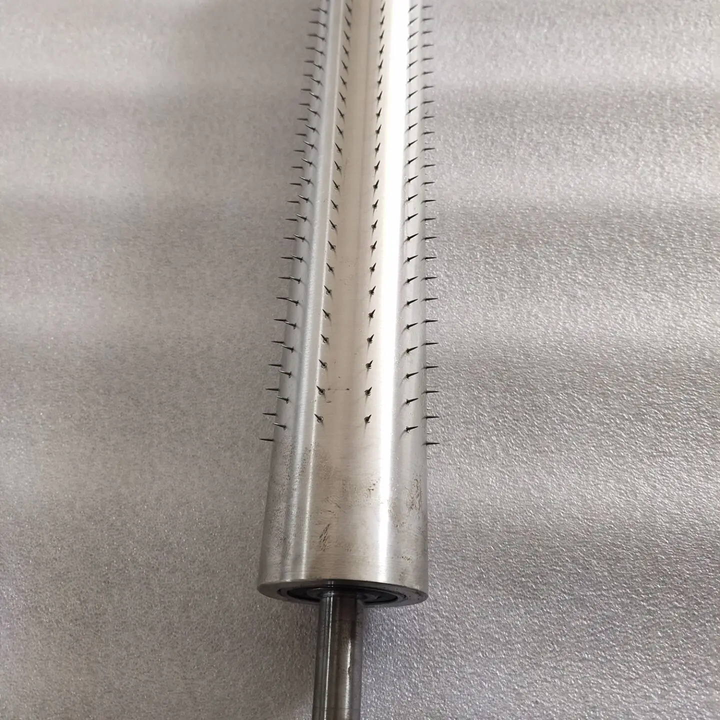 HF Needle Plastic roller pin brush Cold perforation pinned cylinder, needle roller, perforating roll  for heating preforator