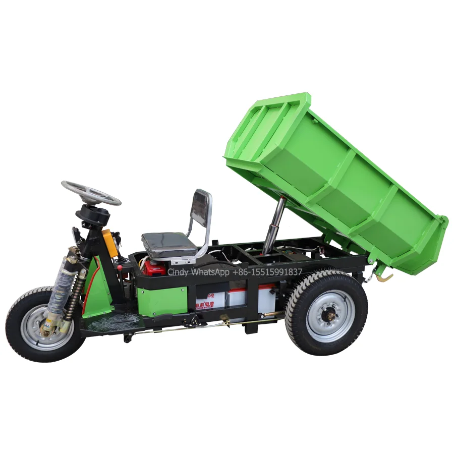 Big loading capacity 1500kg power barrow mini dumper/mini dumper 1000kg/mini loader