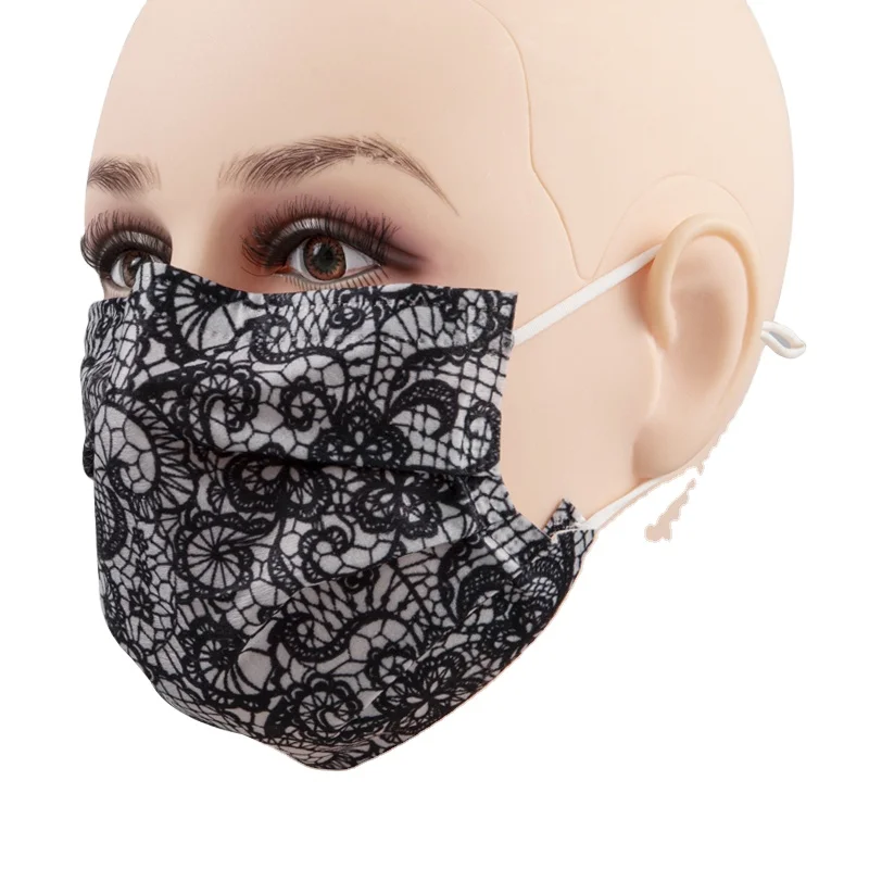EN14683 custom logo 3 ply disposable mouth mask