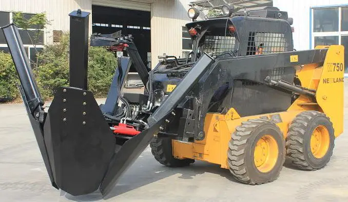 RSBM High Efficiency Home Use Skid Steer Hydraulic Tree Spade Transplanter for farm