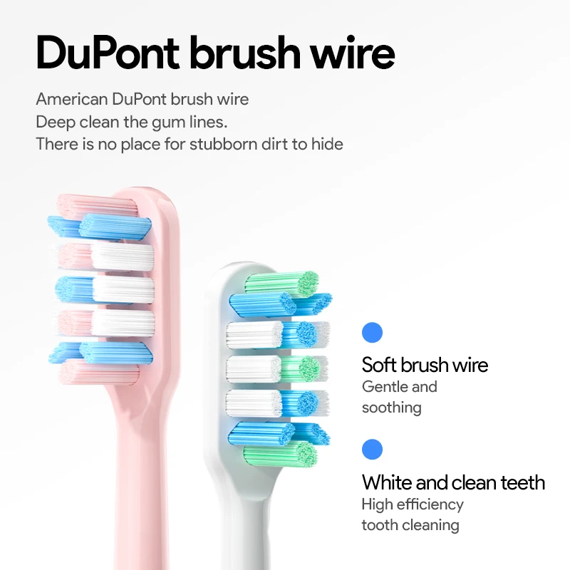 Wholesale Hot Selling Toothbrush Wireless Power Sonic Electric Toothbrush, M1 PINK WHITE Electric Toothbrush