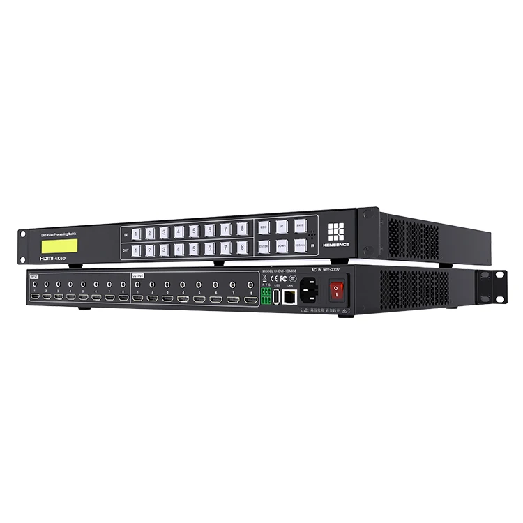 OEM ODM Input 4 Output 4 HDMI Port Matrix EDID  Seamless Video Wall Switcher 4K60Hz HDMI Matrix Switches