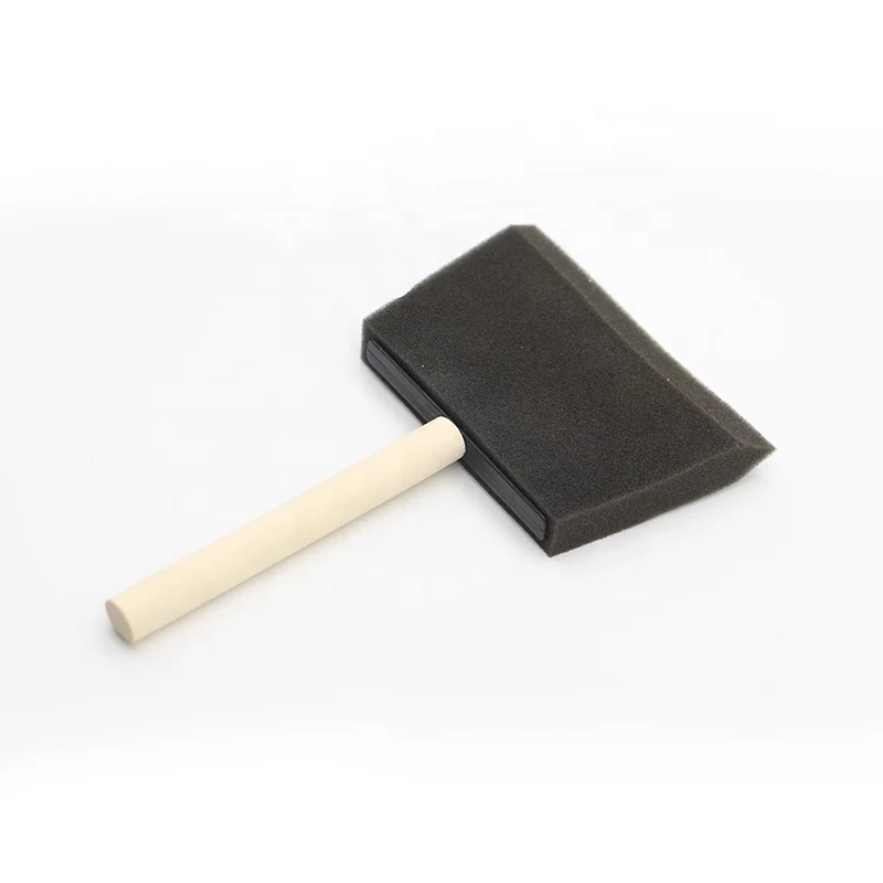 1' 2' 3' 4' Artist polyurethane foam brush