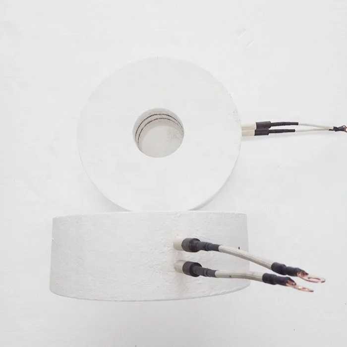 Hot Sale 1100C Thermal Insulation Ceramic Fiber Shape Heater Module for Crucible Furnace