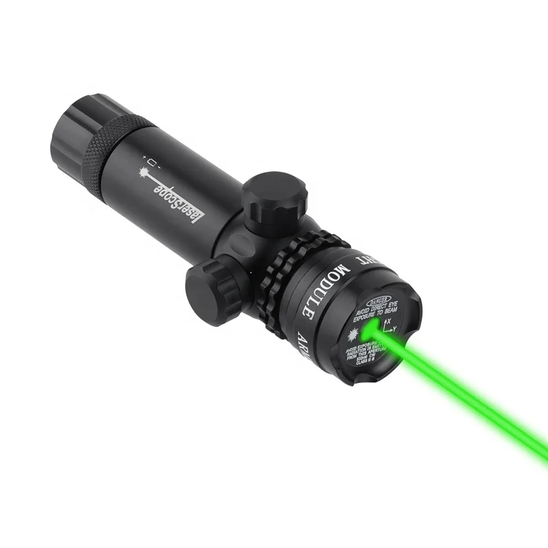 MZJ Optics tactical laser sight 532nm wavelength laser sight pistols with picatinny rail hunting airsoft rifle green laser sight