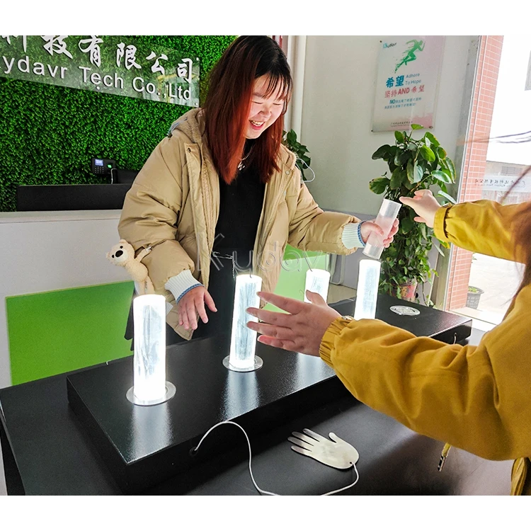 Tabletop improve reflex sport equipment speed and agility reaction training interactive led light carnival grab it games