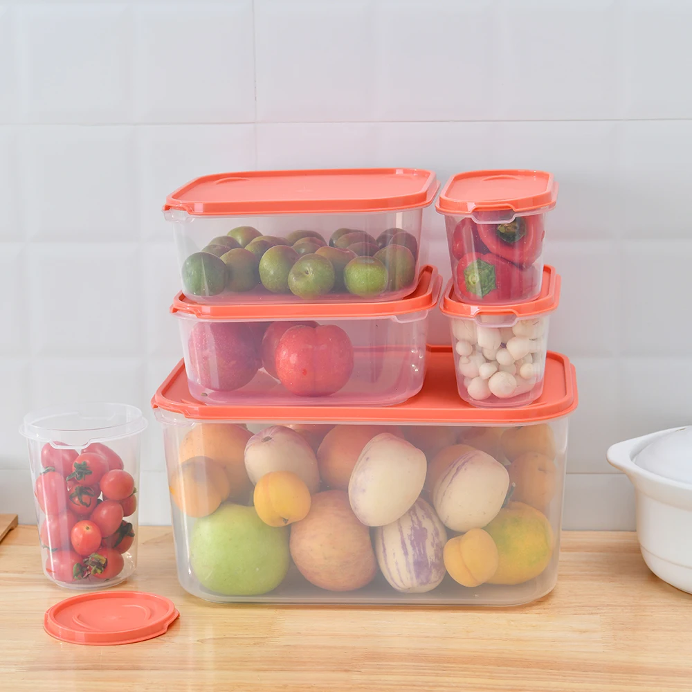 OEM ODM available rectangle plastic food container