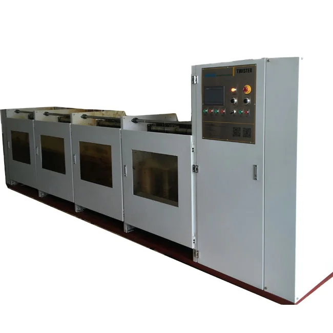 multifilament yarn cotton thread doubling and twisting making machine