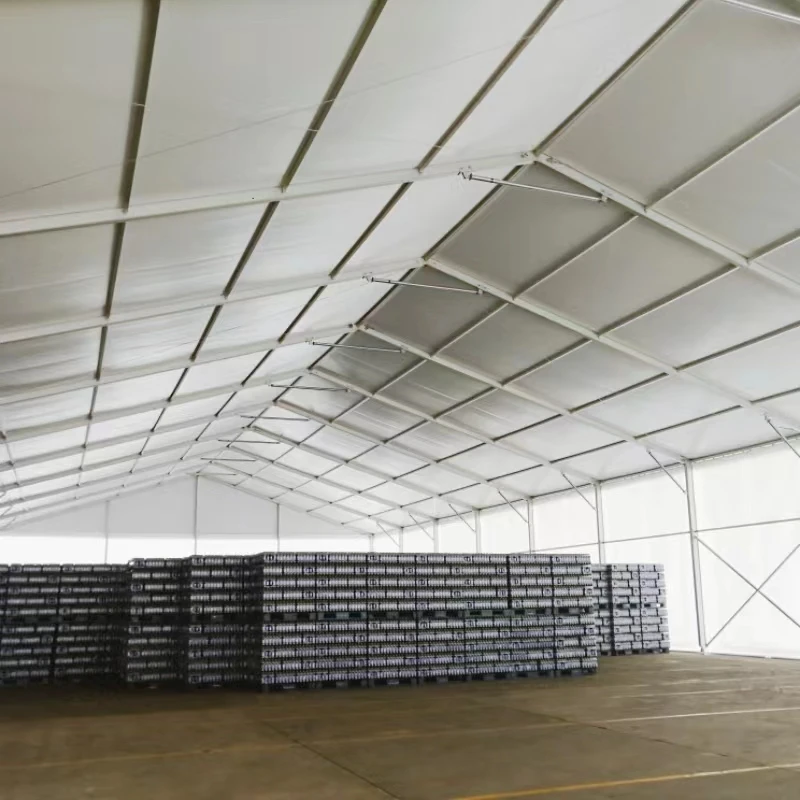 Heavy Duty  Aluminum Structure waterproof event tent Large Industrial Storage Warehouse Tents