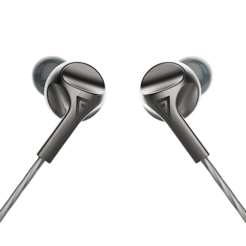 AUGLAMOUR F200 In Ear Earphone 10MM Dynamic Drive HIFI DJ Metal Earphone Subwoofer Sports Headset With Microphone