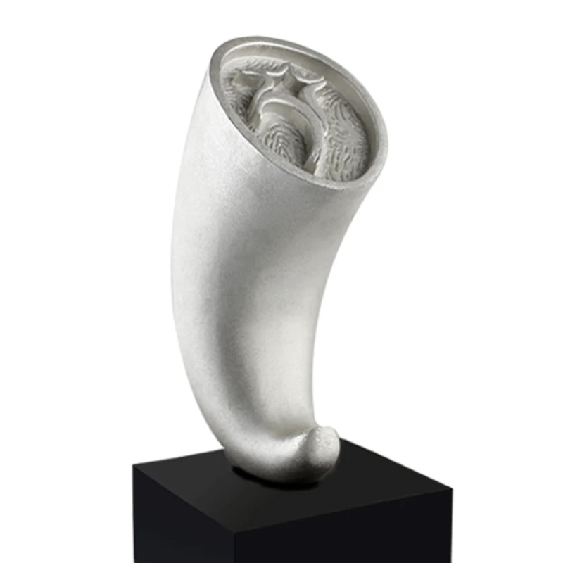 Высокое качество бычий Рог трофей награда пользовательские металлические рога украшения
