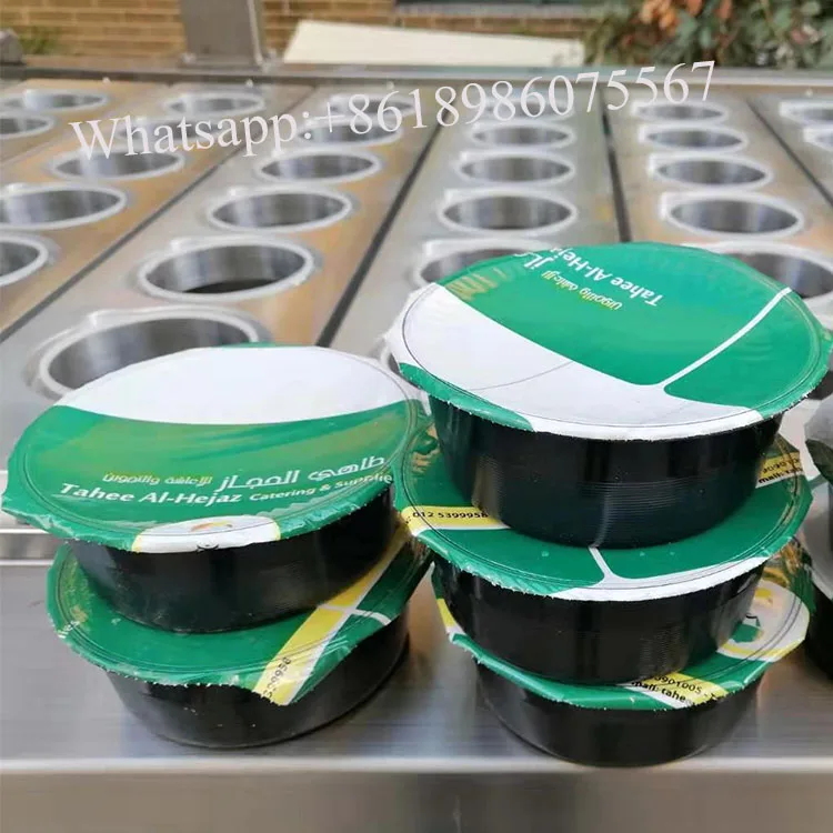 Автоматическая машина для вакуумной морепродукты забрать еда мгновенное миска закаточная