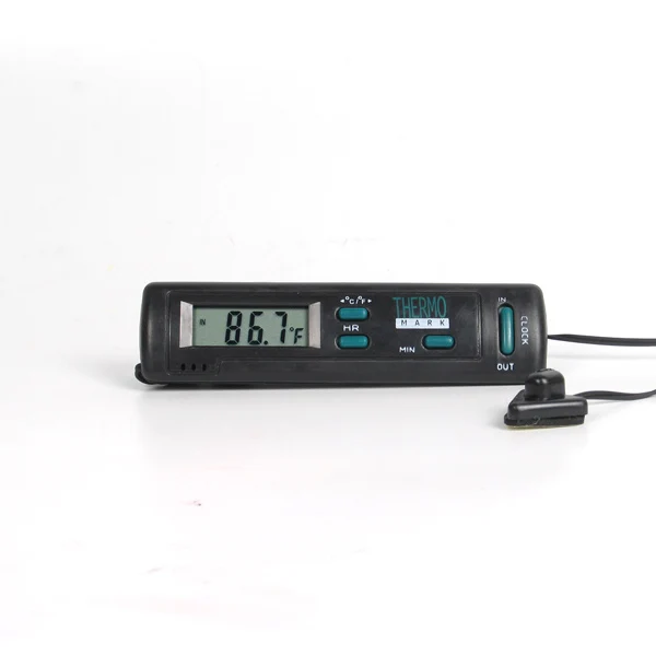 In / out temperture display selectable car digital thermometer mini LCD digital thermometer
