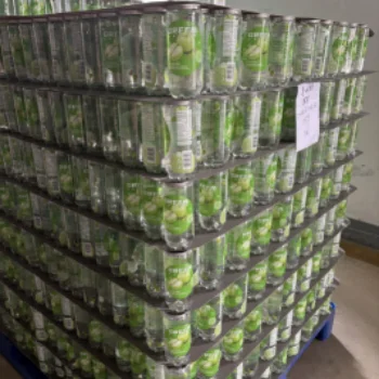 Hot Sale Popular Food low calories 350ml PET transparent canned Fruit Flavor Carbonate drink