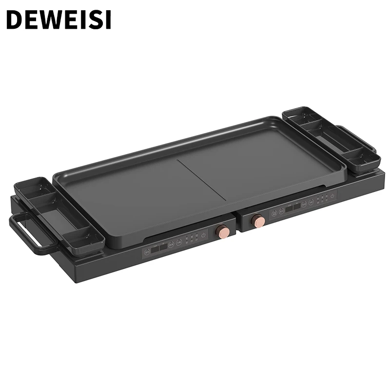 Electric foldable induction cooker stainless steel electric grill household camping kitchenware induction stove