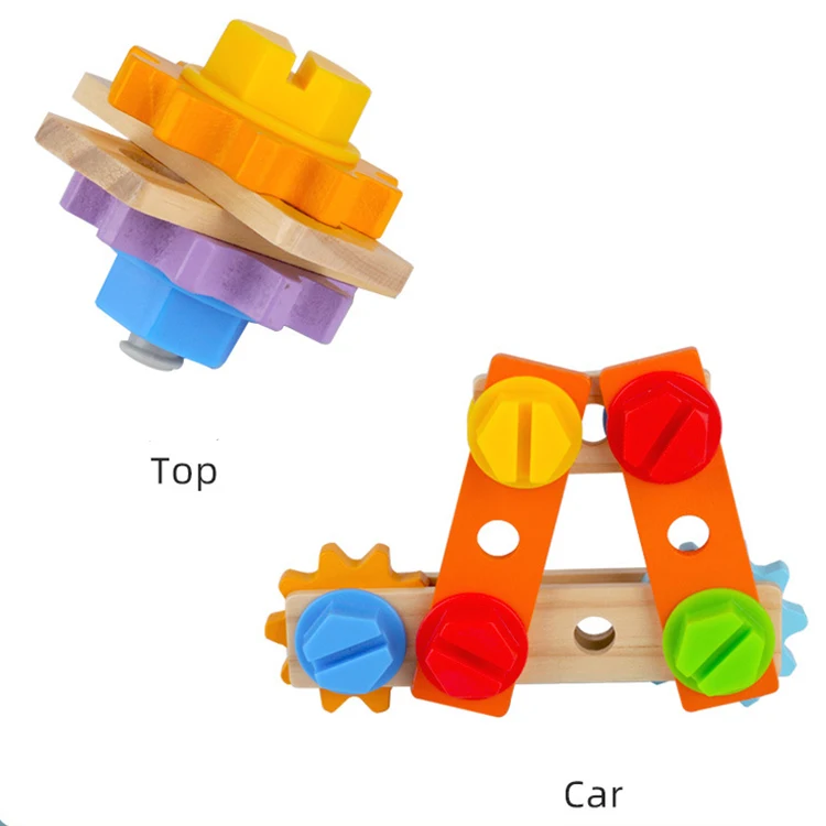 Набор детских игрушек, Развивающие деревянные игрушки для игры в помещении, детские игрушки для ролевых игр