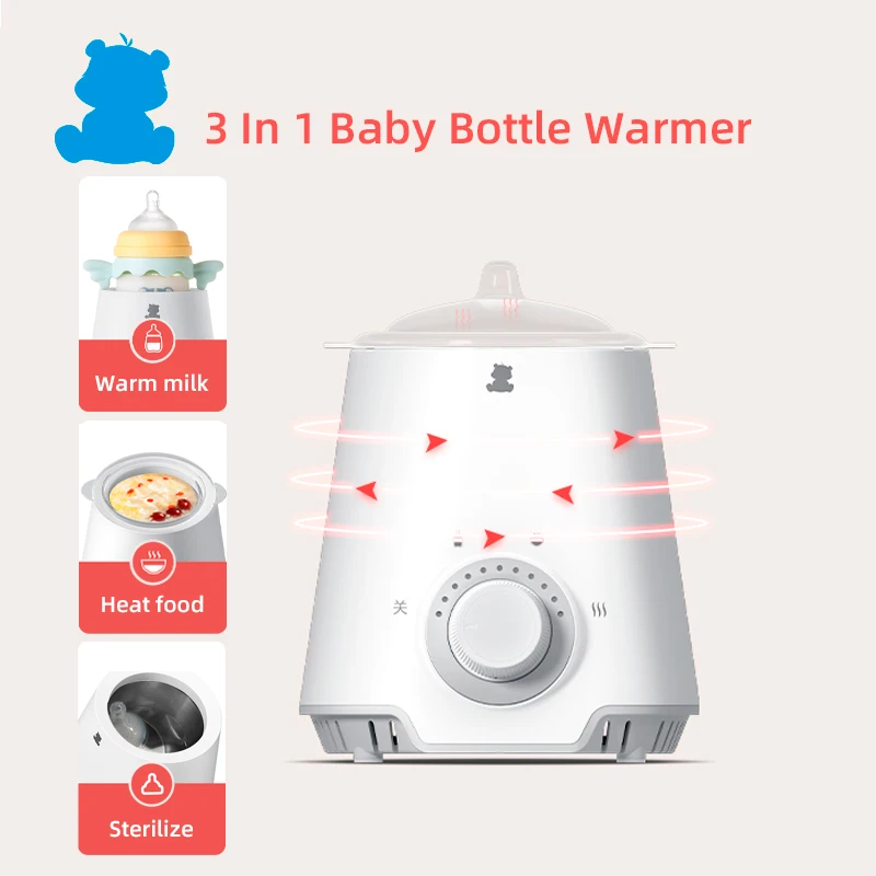 wholesale baby bottle warmer feeding bottle warmer and sterilizer 3 minutes warming milk