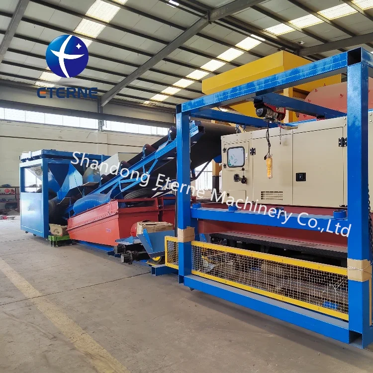 High Capacity Gold Dry Blower Gold Mining Machinery for Waterless Alluvial Gold Mining for Sale