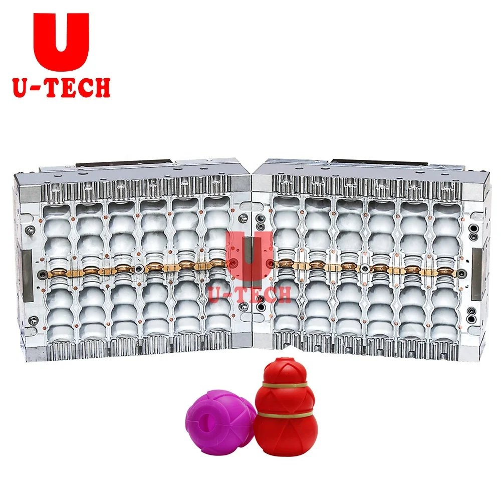 2022 U TECH 5L 5 Litre Plastic PET HDPE Yogurt Water Oil Preform Bottle Jerry can tank Container Blow Up moulding MACHINE Mould