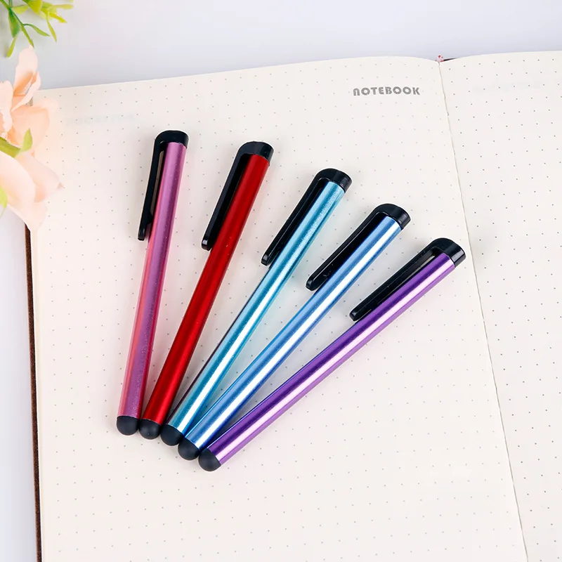 Active Smart Stylus Pen Blue Metallic Ballpoint Pen Clip Multifunction Metal Touch Pen iPad Custom Logo Pencil Writing Drawing