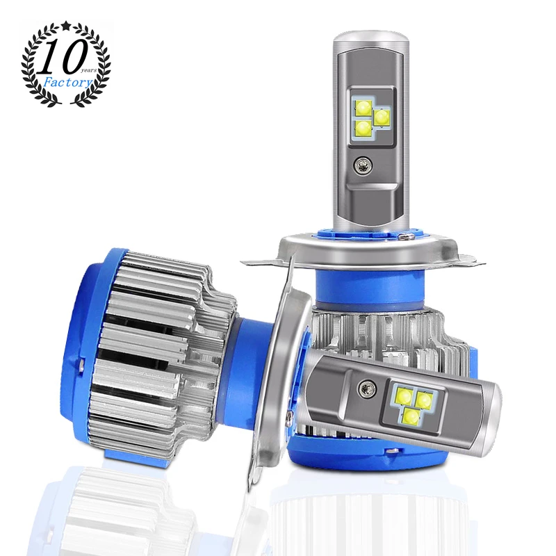 SKYEARTH T1 Led H4 Car Headlight Auto Fog Lamp 70W 9600LM Auto LED Bulb White