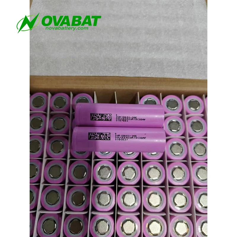 Новый DMC INR18650 26E цилиндрический аккумулятор электроинструмент для электромобиля домашний робот баланс велосипед электроинструменты