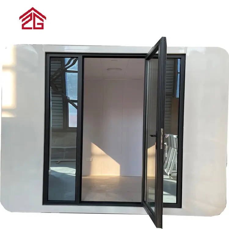 Fashionable mobile modern portable house 10ft/20ft Apple Cabin with bathroom house for sale good quality Extendable house