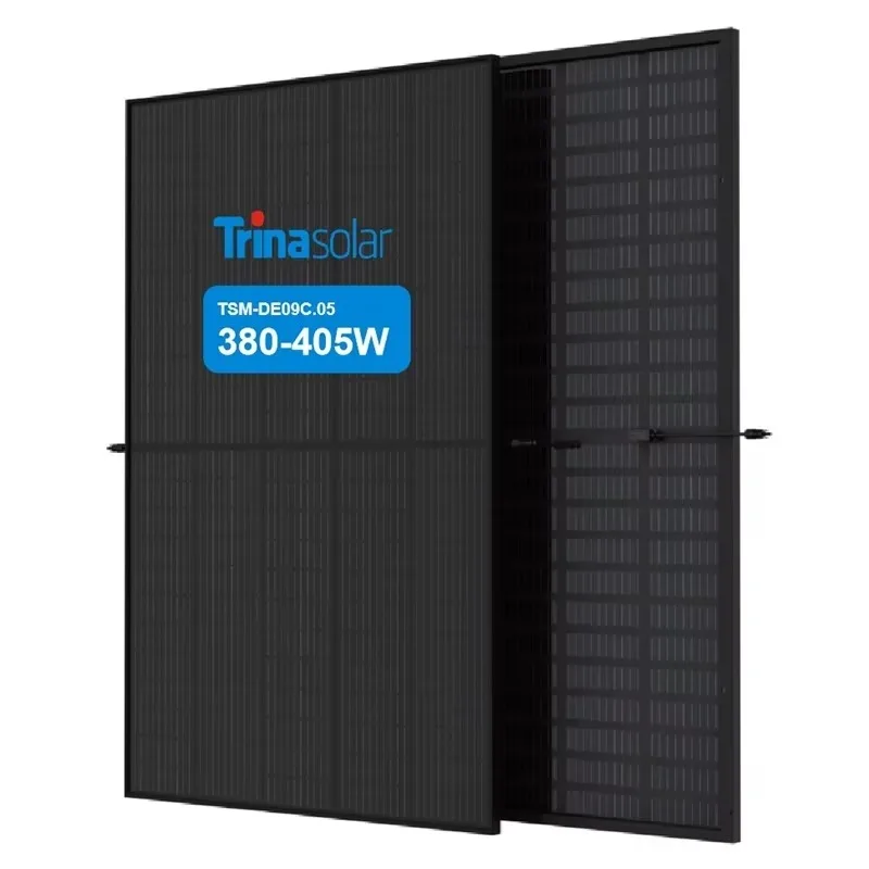TSM-DE09C.05 монокристаллические 210 мм 120 элементы черная сетка прозрачная задняя панель 380 Вт 385 390 395 400 405 солнечная