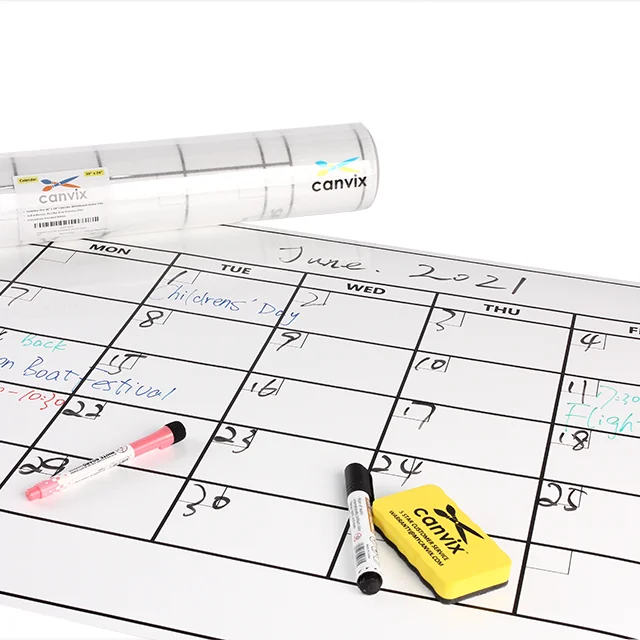 HOMIDEK Magnetic Whiteboard Planner Monthly Weekly Planner Magnetic White Board