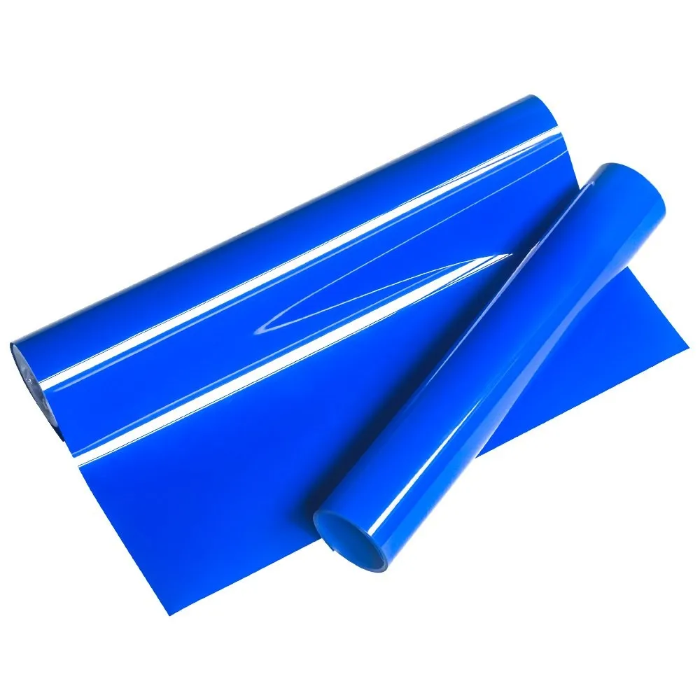 Heat transfer vinyl PU film/pvc flex/flock vinyl for cotton