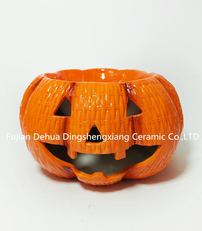 Harvest Pumpkin Ceramic Pumpkin for Home Fall Decor Modern Holiday Halloween Farmhouse Decorations