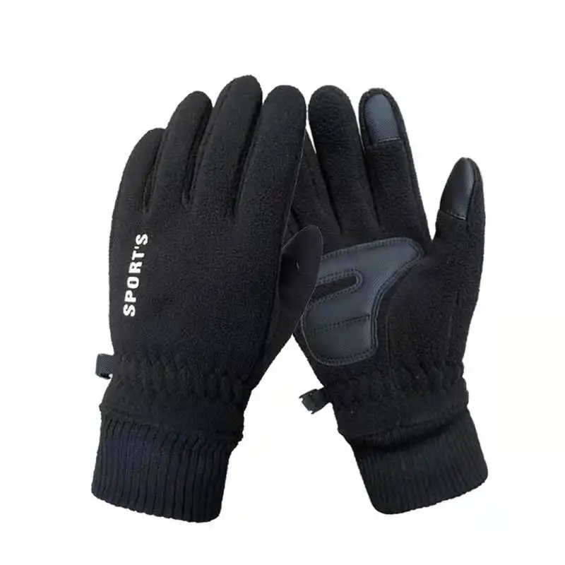 High Quality Fleece Cycling Gloves with Custom Masonic Logo Free Size Best Price Touchscreen Ski & Sports Gloves for Winter