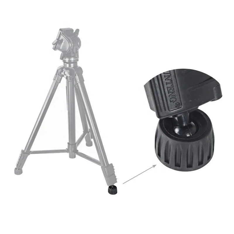 Factory wholesale plastic non-slip Yunteng tripod foot suitable for camera monopod shooting foot pad camera accessories