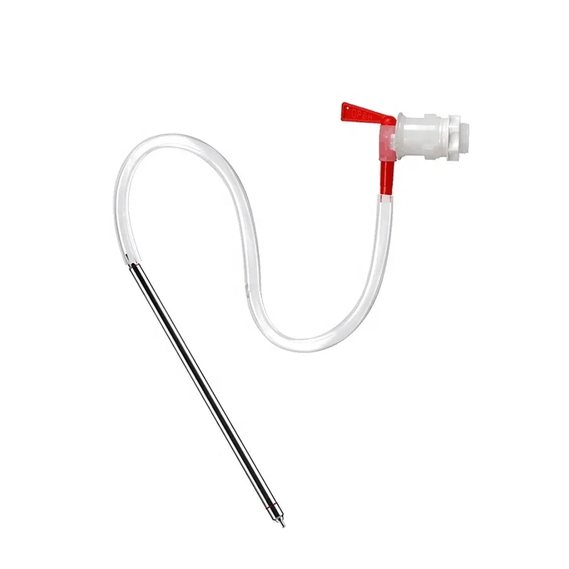 Craft Beer Bottle Filler Kit With Bottling Bucket Spigot & Brush Stainless Steel Wine Transfer Tools For Homebrew